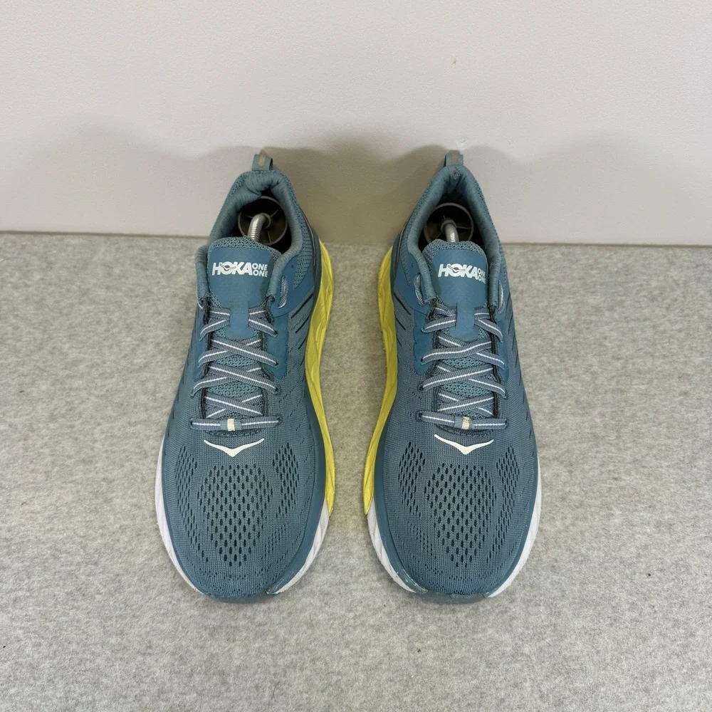 Hoka One One Arahi 3 Womens Shoes Size 9.5 Blue & Yellow Running 1104099 ABPAR